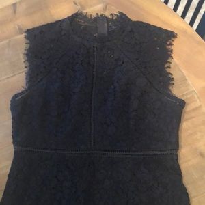 Bardot black lace sheath dress size 8